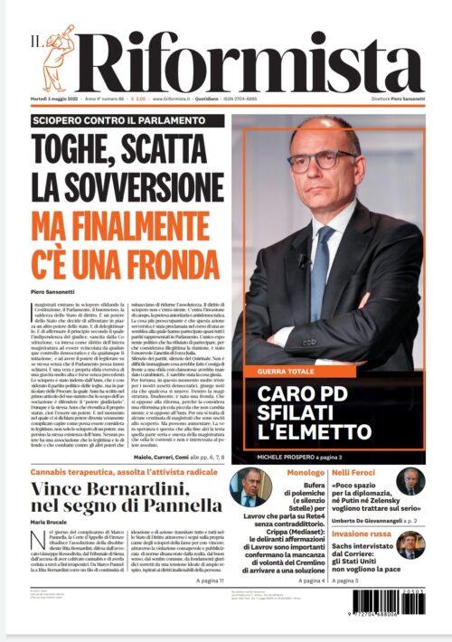 Quotidiano del 3 maggio 2022