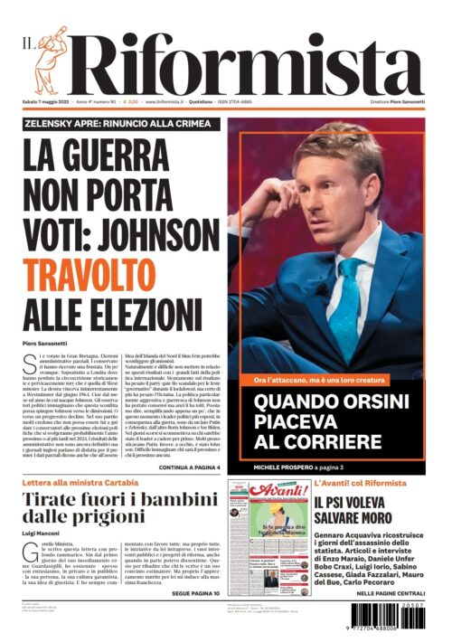 Quotidiano del 7 maggio 2022