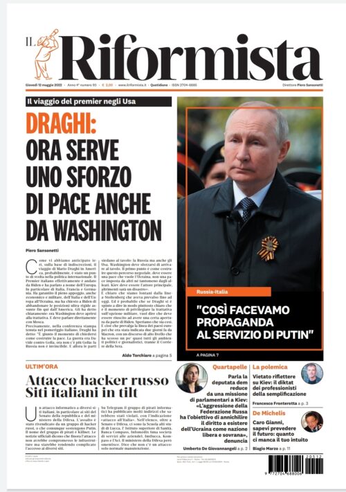 Quotidiano del 12 maggio 2022