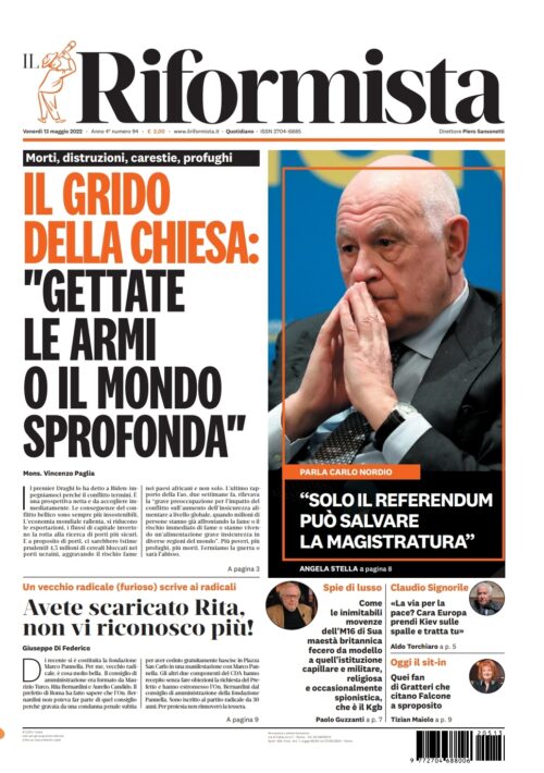 Quotidiano del 13 maggio 2022