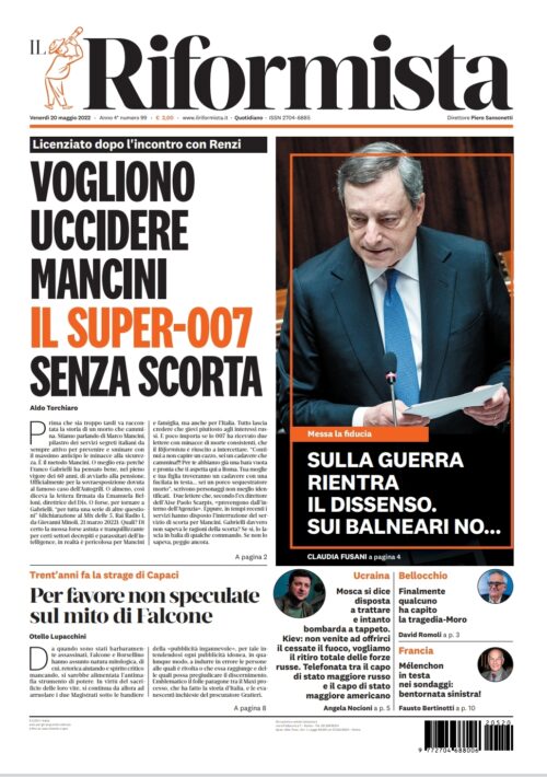 Quotidiano del 20 maggio 2022