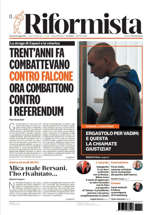 Quotidiano del 24 maggio 2022