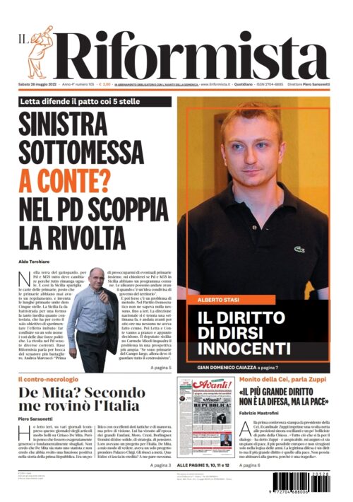 Quotidiano del 28 maggio 2022