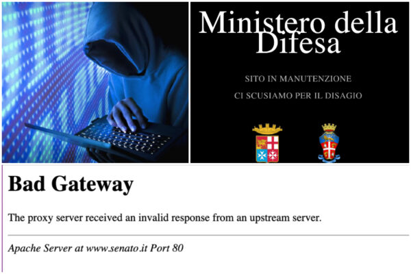 Attacco degli hacker russi ‘Killnet’ a siti italiani: colpito anche il Senato