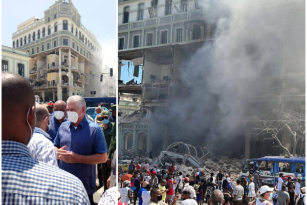 Esplosione al Saratoga, sventrato l’Hotel a 5 stelle nel cuore dell’Avana: “Almeno 8 morti”
