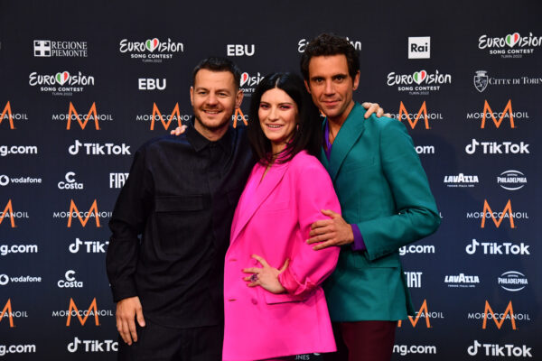 Foto Matteo Rasero/LaPresse 
09 Maggio 2022 Torino, Italia 
spettacolo 
Eurovision Song Contest 2022, Photocall Eurovision song Contest
Nella foto: Laura Pausini, Mika, Alessandro Cattelan

Photo Matteo Rasero/LaPresse 
May 09, 2022 Torino, Italy 
entertainment 
Eurovision Song Contest 2022,Photocall Eurovision song Contest.
In the pic: Laura Pausini, Mika, Alessandro Cattelan