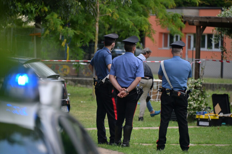 Foto LaPresse 
30 Maggio 2022 Osio Sopra (Bergamo) Italia 
Cronaca 
Osio Sopra, infortunio all’asilo San Zeno: bambini ustionati
Nella foto: il luogo dell’incidente


Photo LaPresse 
May 30, 2022 Osio Sopra (Bergamo) Italy 
News 
Osio Sopra, accident at San Zeno kindergarten: children burned
In the picture: the site of the accident