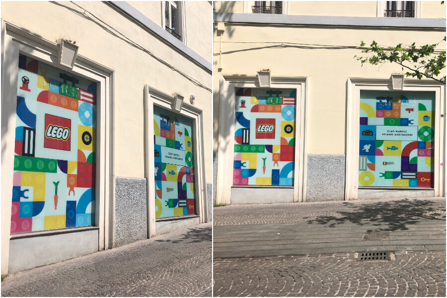 Apre il Lego Store al Vomero, è il primo negozio a Napoli per gli amanti dei mattoncini colorati