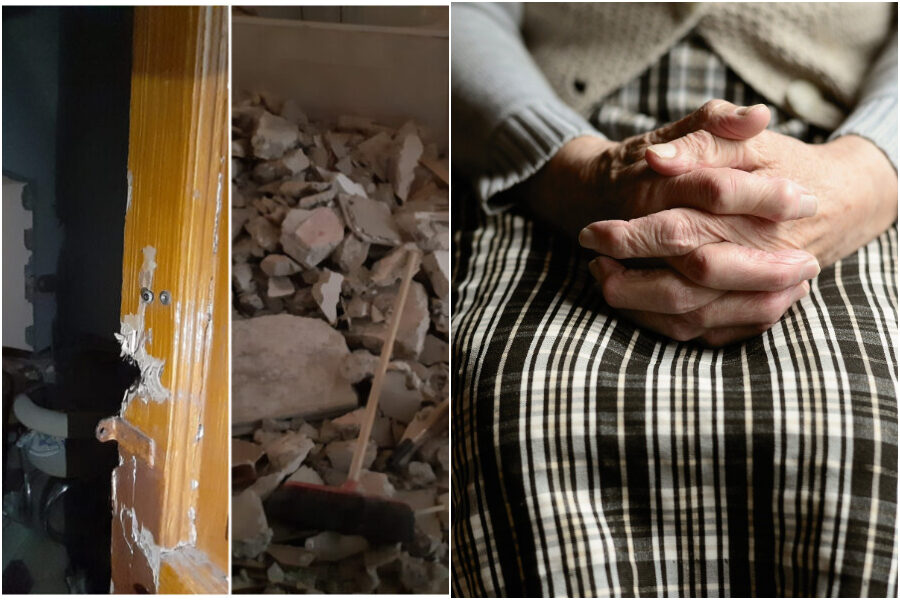 Casa di nonna Carlotta lasciata libera da abusivi, ma dentro è tutto distrutto: “Persi ricordi di una vita”