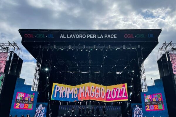 Foto da Twitter Primo Maggio Roma