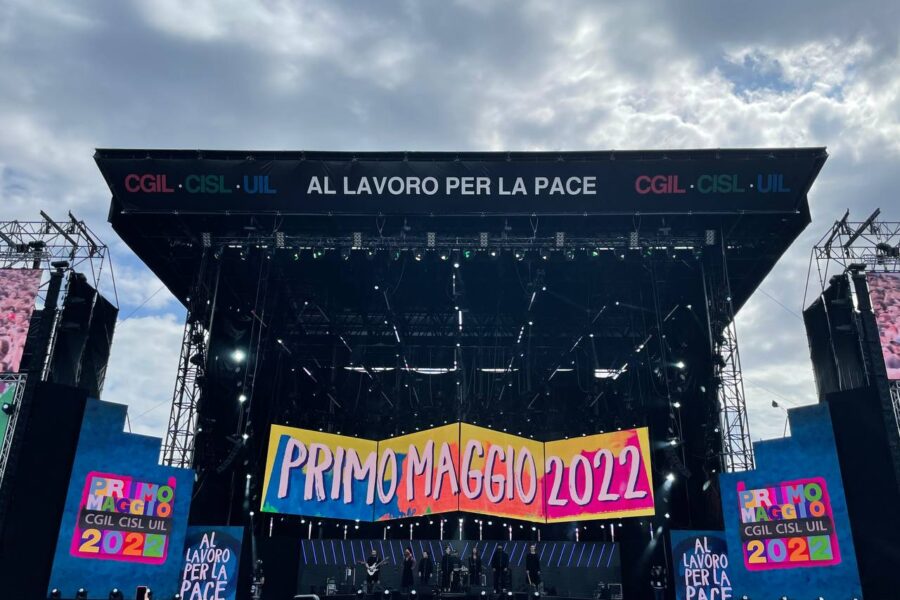 Foto da Twitter Primo Maggio Roma