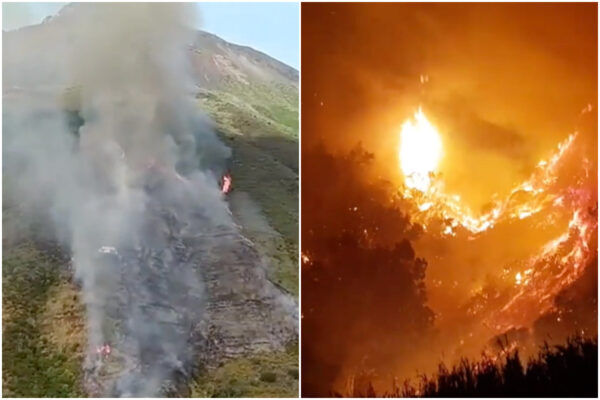 Incendio a Stromboli, isola devastata e polemiche: “Fiamme partite da set fiction ‘Protezione civile'”