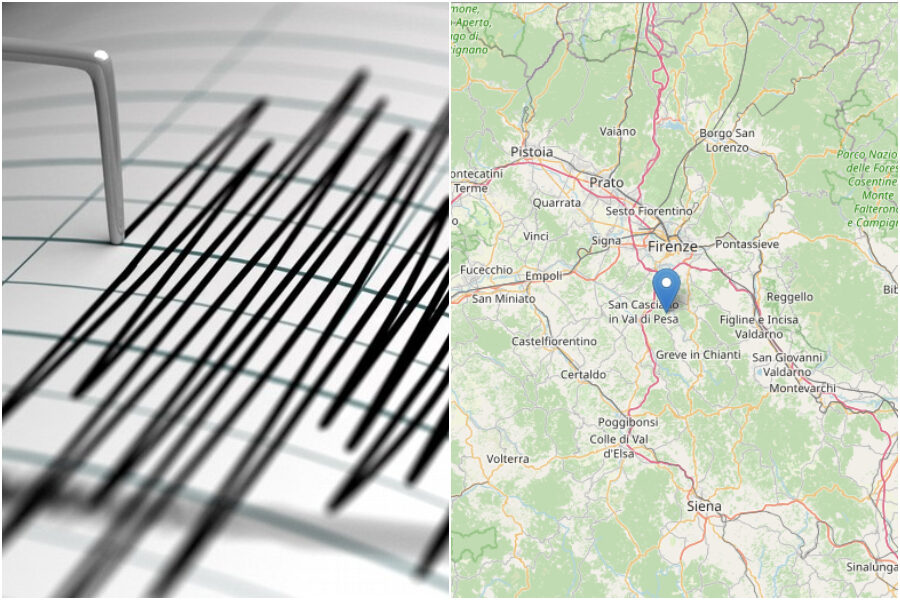 Terremoto a Firenze, forte scossa avvertita anche nei dintorni: paura e persone in strada