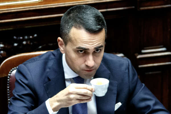Foto Roberto Monaldo / LaPresse
22-06-2022 Roma
Politica
Camera dei Deputati – Comunicazioni del Presidente del Consiglio Mario Draghi in vista del prossimo Consiglio europeo del 23 e 24 giugno
Nella foto Luigi Di Maio

Photo Roberto Monaldo / LaPresse
22-06-2022 Rome (Italy) 
Chamber of Deputies- Communications from Prime Minister Mario Draghi on the next European Council 
In the pic Luigi Di Maio