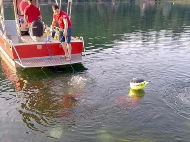 Foto dai Vigili del Fuoco