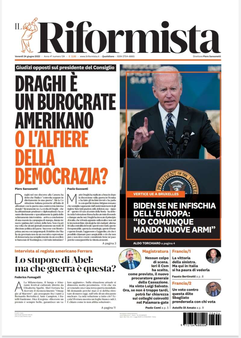 Quotidiano del 24 giugno 2022