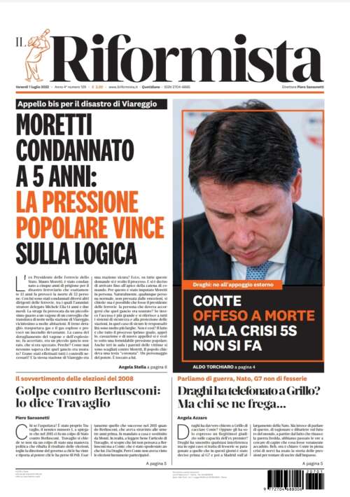 Quotidiano dell’1 luglio 2022