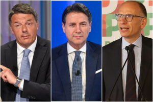 Campo largo? Letta tentenna, da Renzi “no” a Conte e i big della Lega studiano come limitare Salvini