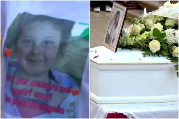 L’addio alla piccola Elena, l’arcivescovo: “Sbagliato lapidare la mamma, i bimbi non concepiscono vendette”