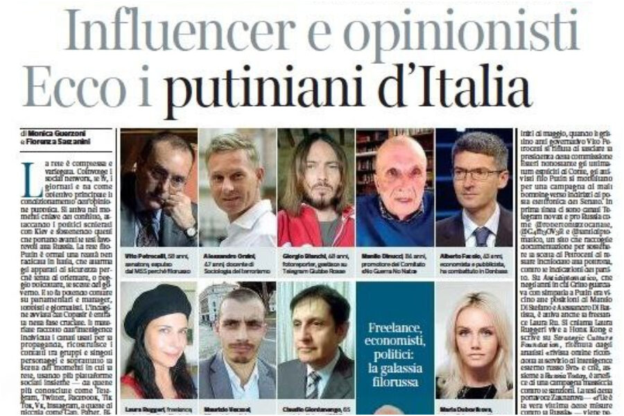 Giornalisti controllati, il Copasir si sostituisce ai servizi segreti e il Corriere pubblica la lista