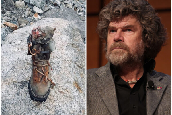 Ritrovato dopo 52 anni lo scarpone di Günther Messner, il fratello Reinhold: “È la prova che non l’ho abbandonato”