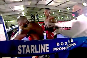 Pugile soffre malore e scaglia pugni nel vuoto durante l’incontro: è morto Simiso Buthelesi