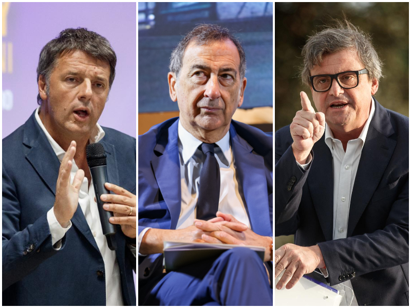 Renzi fa l’appello per il nuovo “Centro Riformista” con Calenda: “Beppe Sala leader”