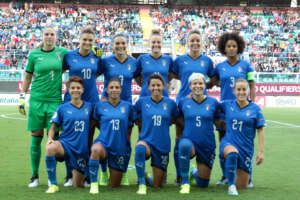 Foto Davide Anastasi/LaPresse 
08 Ottobre 2019 Palermo, Italia 
calcio 
Italia vs Bosnia Erzegovina – Qualificazione Europei 2021 di calcio femminile – Stadio Renzo Barbera.
Nella foto: formazione Italia
Photo Davide Anastasi/LaPresse 
october 08, 2019 Palermo, Italy  
soccer 
Italia vs Bosnia Erzegovina – Women’s 2021 European Football Qualification – Renzo Barbera stadium
In the pic: Italia team