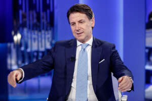 Foto Roberto Monaldo / LaPresse
22-06-2022 Roma
Politica
Trasmissione tv “Otto e Mezzo”
Nella foto Giuseppe Conte

Photo Roberto Monaldo / LaPresse
22-06-2022 Rome (Italy) 
Tv program “Otto e Mezzo”
In the pic Giuseppe Conte
