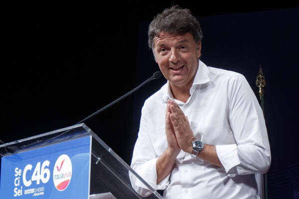 Foto Roberto Monaldo / LaPresse
16-07-2022 Roma
Politica
Assemblea nazionale di Italia Viva
Nella foto Matteo Renzi 

Photo Roberto Monaldo / LaPresse
16-07-2022 Rome (Italy) 
Italia Viva party national assembly
In the pic Matteo Renzi