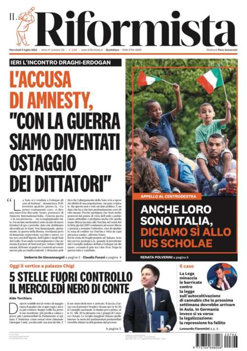 Quotidiano del 6 luglio 2022