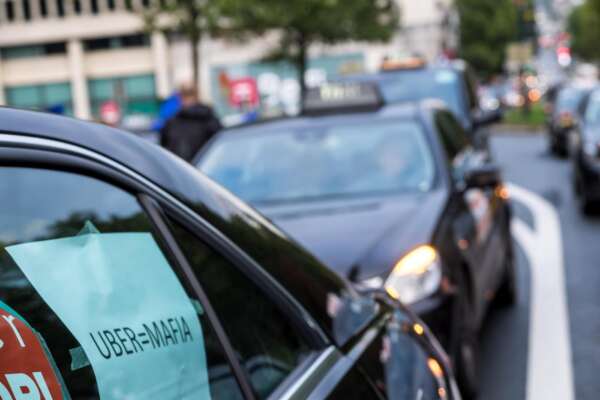 Brussels, Belgium, September 16th demonstration of taxi drivers from all around the europe against uber concurency – ©Merlin Meuris / Reporters

Reporters / STG LaPresse Only italy
Manifestazione di tassisti provenienti da tutta Europa contro Uber