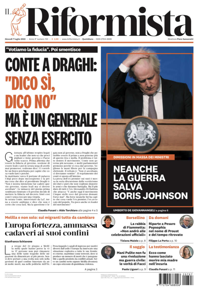 Quotidiano del 7 luglio 2022