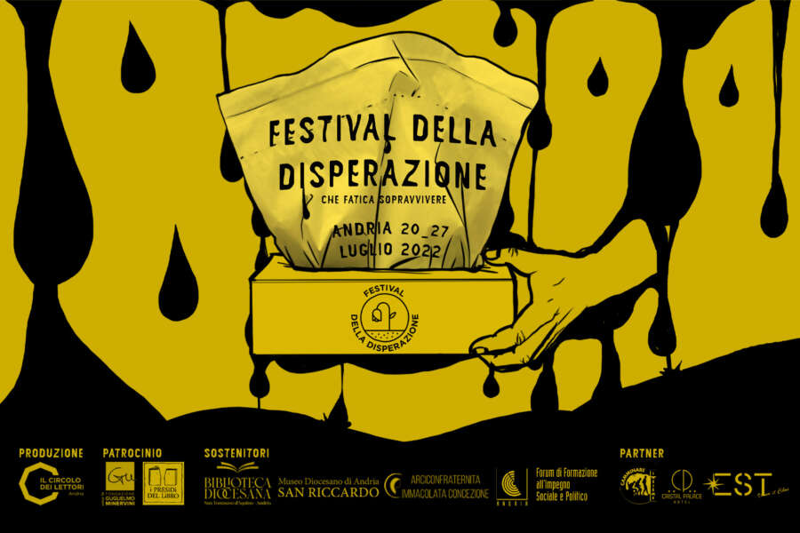 Festival della Disperazione, sette giorni di appuntamenti ad Andria