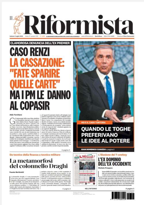 Quotidiano del 2 luglio 2022