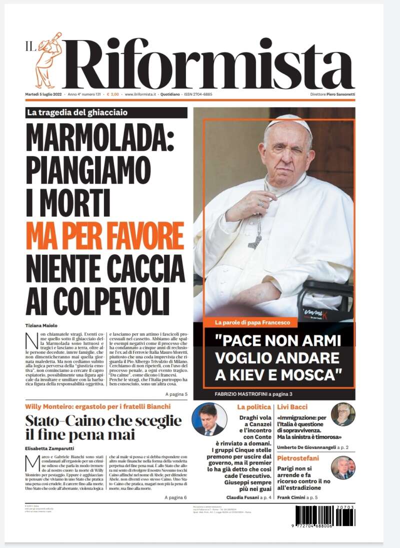 Quotidiano del 5 luglio 2022