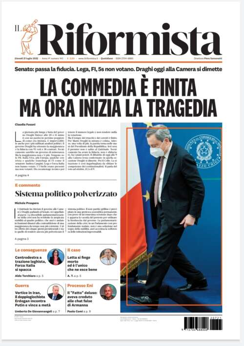 Quotidiano del 21 luglio 2022