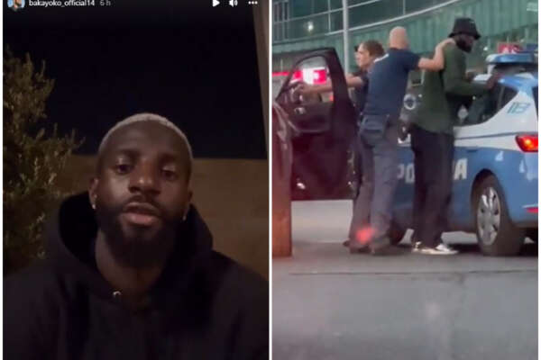 Perquisito come un narcos, Bakayoko rompe il silenzio: “Pistola puntata a un metro, Polizia ci ha messo in pericolo” Perquisito come un narcos, Bakayoko rompe il silenzio: “Pistola puntata a un metro, Polizia ci ha messo in pericolo”