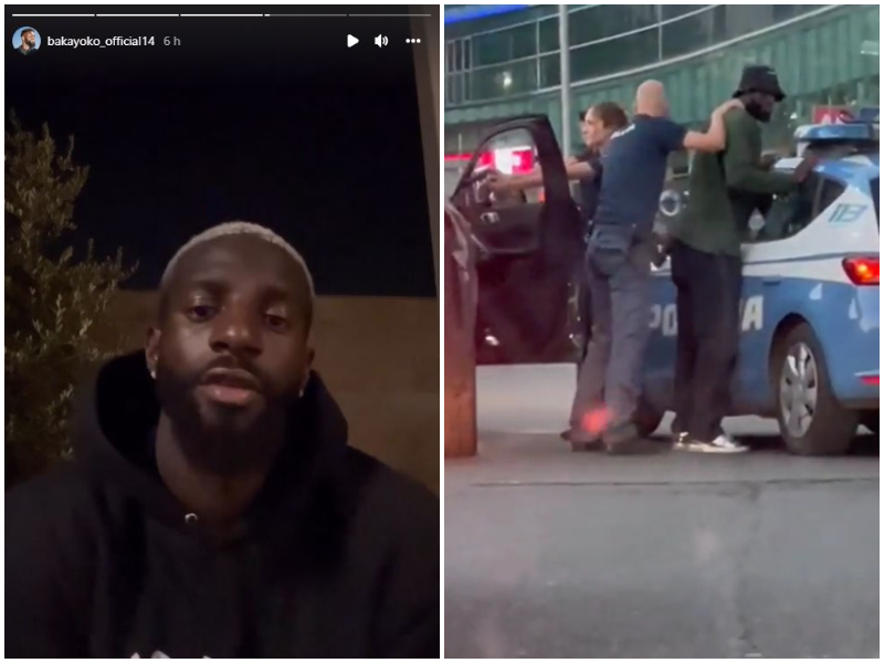 Perquisito come un narcos, Bakayoko rompe il silenzio: “Pistola puntata a un metro, Polizia ci ha messo in pericolo”