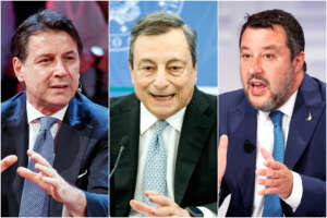 Draghi accerchiato, dopo Conte ecco la grana Salvini: Matteo evoca le elezioni senza i 5 Stelle in maggioranza