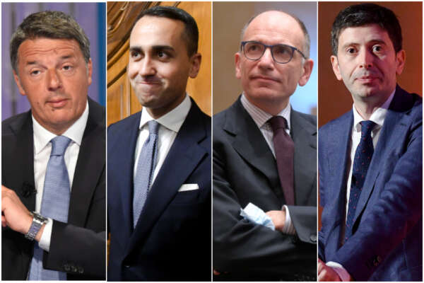 La partita di Letta: un Pd a tre punte con Di Maio e Speranza, e Renzi resta fuori