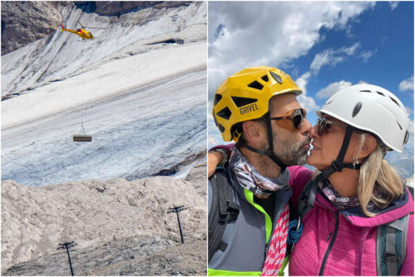 La Marmolada rischia nuovi crolli, rintracciati 5 dispersi: “Il mio compagno è volato via, io salva per un attimo”