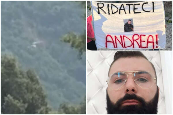 Scomparsa Andrea Covelli, elicottero dopo 48 ore e indifferenza nel quartiere: “C’è il coprifuoco”