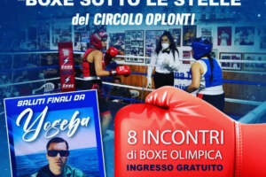 Boxe sotto le stelle a Torre del Greco: lo spettacolo del pugilato olimpico al Circolo Oplonti