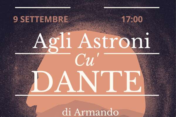 Agli Astroni Cu’ Dante, il viaggio in lingua napoletana di Armando De Martino Agli Astroni Cu’ Dante, il viaggio in lingua napoletana di Armando De Martino