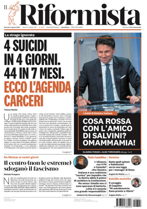 Quotidiano del 4 agosto 2022