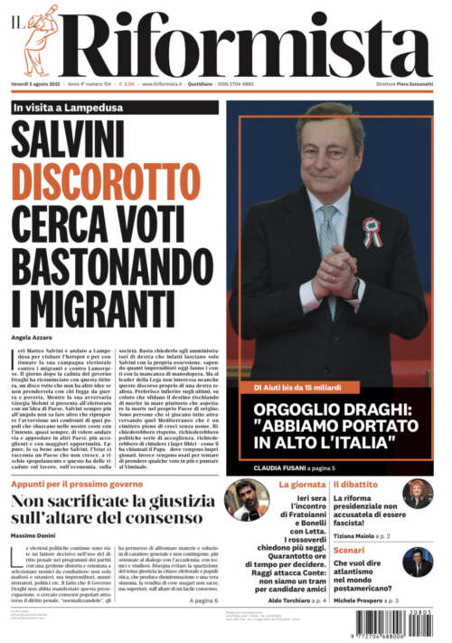 Quotidiano del 5 agosto 2022