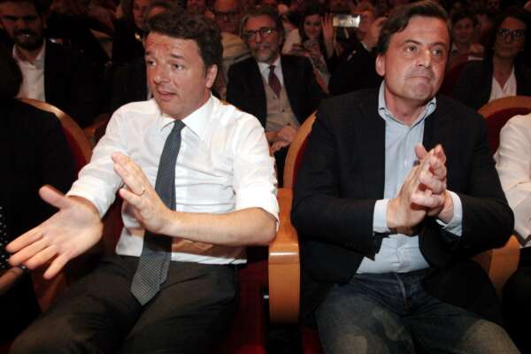 MATTEO RENZI E CARLO CALENDA