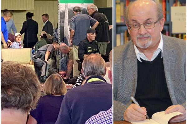 Salman Rushdie rischia di perdere un occhio: arrestato l’attentatore dell’autore dei “Versi Satanici” Salman Rushdie rischia di perdere un occhio: arrestato l’attentatore dell’autore dei “Versi Satanici”