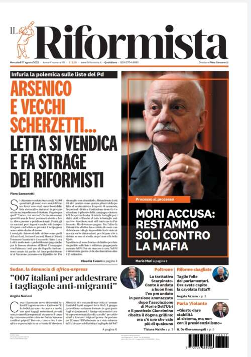 Quotidiano del 17 agosto 2022